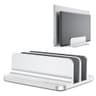 OMOTON Vertical Aluminum Dual-Slot Laptop Stand for Devices Up to 17.3 Inches