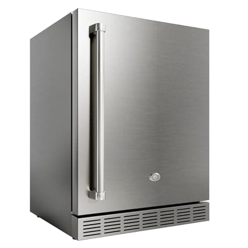 Cureder 21-Inch Outdoor Refrigerator with Embraco Compressor (5.47 Cu. Ft.)