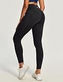 Ewedoos Thermal High-Waisted Winter Warm Leggings with Deep Side Pockets