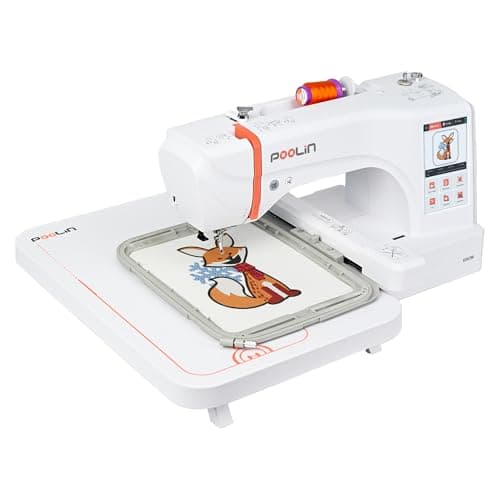 PooLin EOC06 Single-Needle Commercial Embroidery Machine Tailored for Cap Work