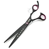 Professional 7-Inch 4-Piece Dog Grooming Scissors Set for Thick Coat Types