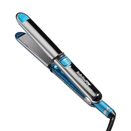BabylissPRO Nano Titanium Prima Ionic 2-in-1 Hair Straightener & Curler