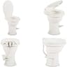 Dometic Model 410 Complete RV Toilet, 18-Inch Chair Height, Round Bowl