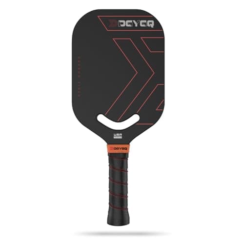 DGYGQ Edgeless T700SC Raw Carbon Fiber 13mm Aerodynamic Pickleball Paddle