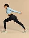 Heathyoga High-Waisted Thermal Winter Leggings with Functional Pockets