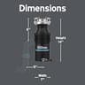 InSinkErator Essentials ES50 1/2 HP Continuous Feed Kitchen Garbage Disposal