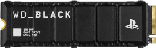 WD_BLACK 1TB SN850P NVMe M.2 PCIe Gen4 SSD Officially Licensed for PlayStation 5