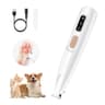 Mcbazel Pocket-Sized Micro Precision Pet Trimmer with 0.7-Inch Blade & LED Light