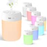 BAMCOO Portable Small Humidifier, 650ml Capacity with Rechargeable Battery