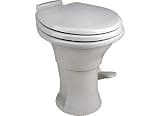 Dometic 310 Gravity RV Toilet with Standard Height & Vortex Flush, Bone