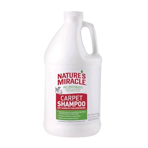 Nature’s Miracle Bio-Enzymatic Deep-Cleaning Pet Stain Carpet Shampoo Solution