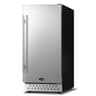 Tylza 15-Inch Built-In Outdoor Beverage Refrigerator with Smart Memory