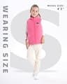 Venustas Kids Layering Heated Fleece Vest with 4 Zones and 7.4V Battery