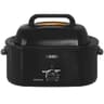 Sunvivi 24-Quart Electric Turkey Roaster Oven Featuring a Clear Viewing Lid