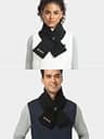 ORORO Women's Heated Scarf with USB-C Rechargeable Battery, 12-Hour Warmth