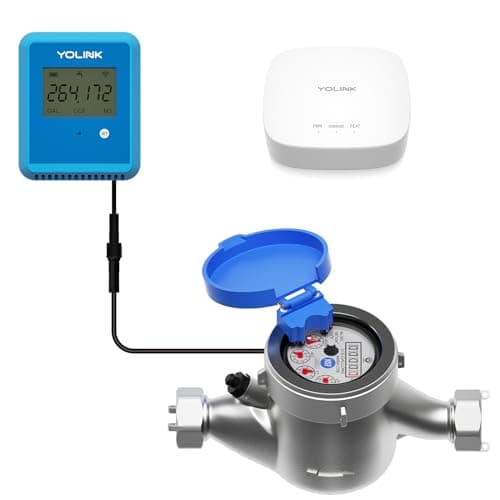 YoLink FlowSmart NSF Ultrasonic Smart Water Meter with LoRa Technology