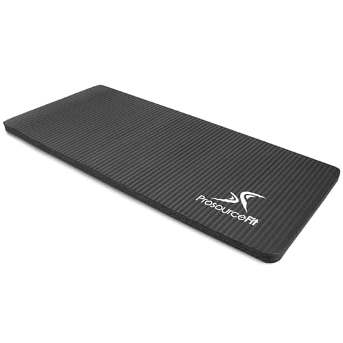 ProsourceFit Extra Thick Yoga Knee Pad and Elbow Cushion 15mm NBR Foam Mat Extender