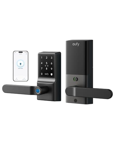 eufy Security Smart Lock C33 with Fingerprint Scanner and Built-in Wi-Fi