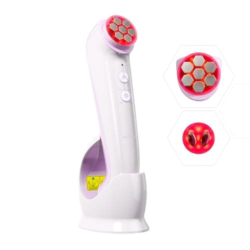 DermRays Multi-Functional Microcurrent & 650nm Red Light Therapy Device