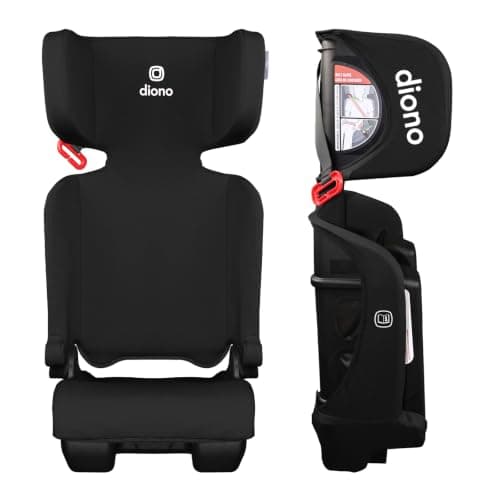 Diono Airi Lightweight Highback Booster Car Seat with Folding Travel Design