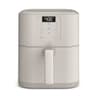 Bella 6-Quart Slim Ceramic Air Fryer with Space-Saving Fluted Exterior Profile