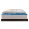 Sleep Innovations 4-Inch Dual Layer Gel Memory Foam and Pillow Top Topper