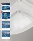 EPLO E18MAX Elongated Smart Toilet with Auto Open/Close and Men's Flush
