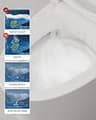 EPLO E18MAX Elongated Smart Toilet with Auto Open/Close and Men's Flush