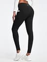 Heathyoga High-Waisted Thermal Winter Leggings with Functional Pockets