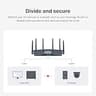 Synology RT6600ax Tri-Band Wi-Fi 6 Router with Advanced Network Security