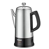 Cuisinart PRC-12N Classic 12-Cup Stainless Steel Electric Percolator Coffee Maker
