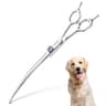 ULG 7-Inch Professional Curved Dog Grooming Shears with Built-In Silencer
