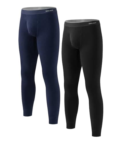 David Archy Men's Heavyweight Multi-Layer Thermal Underwear Winter Set