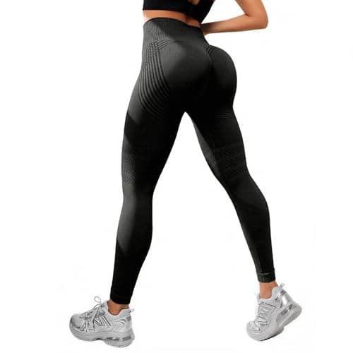 VOYOCUGE Anti-Cellulite Scrunch Yoga Pants with Resistance Compression