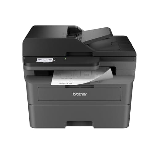 Brother MFC-L2820DW Monochrome All-in-One Laser Printer with 50-Page Document Feeder