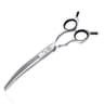 HASHIMOTO 7-Inch Curved Thinning Shears with 50 V-Shaped Teeth for Blending