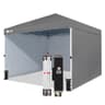 CROWN SHADES 10x10 Commercial Canopy with 4 Sidewalls