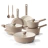 SENSARTE 17-Piece Healthy Ceramic Nonstick Induction Cookware Set