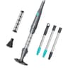 PoolMr Handheld Pool Vacuum with 90-Minute Runtime and Dual Interchangeable Brush Heads