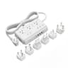 TESSAN 220V to 110V 7-in-1 Travel Voltage Converter with Global Adapters