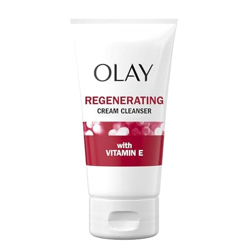Olay Regenerist Regenerating Cream Cleanser Face Wash with Gentle Exfoliating Beads
