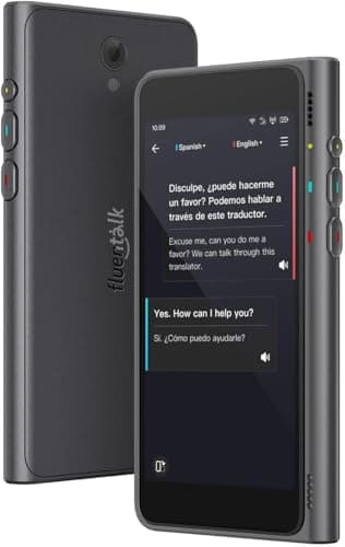 CAITS Z5 Pocket Language Translator, 3.0-inch HD Touchscreen, 8MP Camera