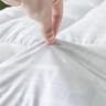 WhatsBedding 5-Inch Duck Feather & Shredded Memory Foam Mattress Topper