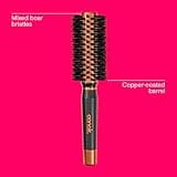 Conair Quick Dry Copper Collection Round Hair Brush for Blow Drying, Medium