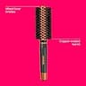 Conair Quick Dry Copper Collection Round Hair Brush for Blow Drying, Medium