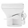 SEAFLO RV Toilet with Sprayer Attachment, 18.4-Inch Height, Elongated