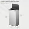 EKO Nova 21-Gallon Space-Efficient Rectangular Touchless Sensor Trash Can