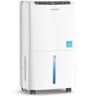Waykar 34-Pint Energy Star Quiet Rotary Compressor Dehumidifier for 2000 Sq. Ft.