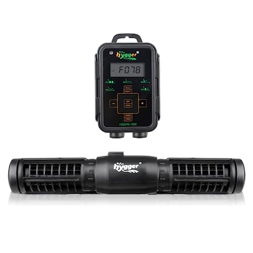 Hygger Adjustable Cross-Flow Aquarium Wave Maker Circulation Pump with LED Display