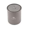 TOAKS Pure Titanium 750ml Ultralight Backpacking Pot with Folding Handles